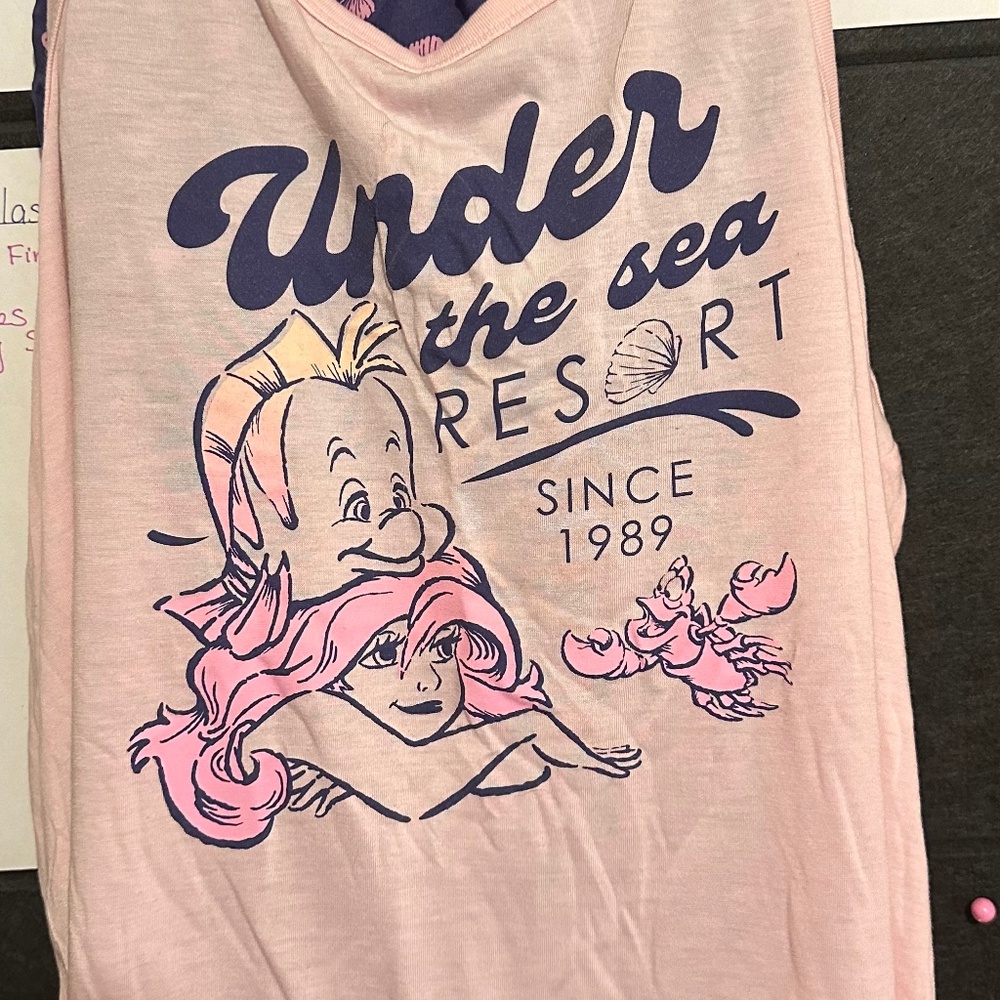 Plus size Little Mermaid Pajama set